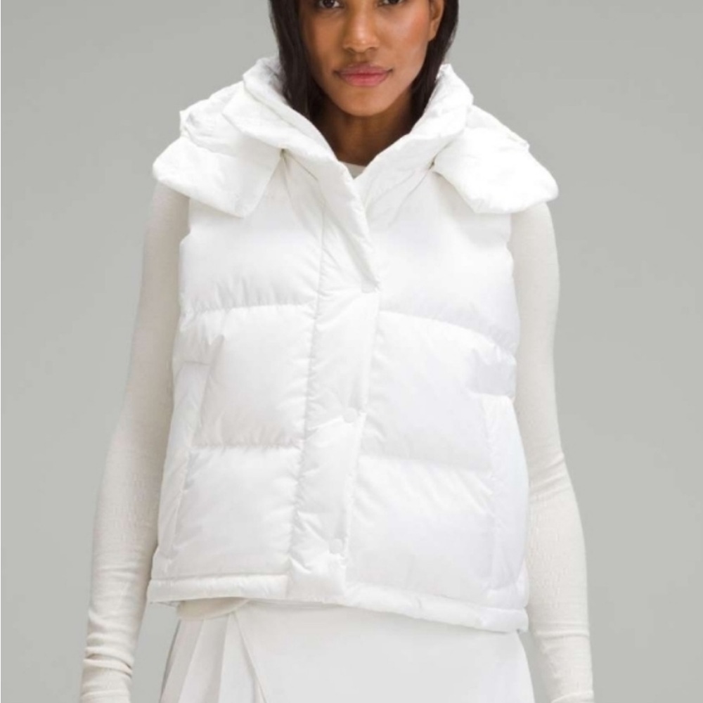 Lululemon Athletica Ivory Puffer Vest